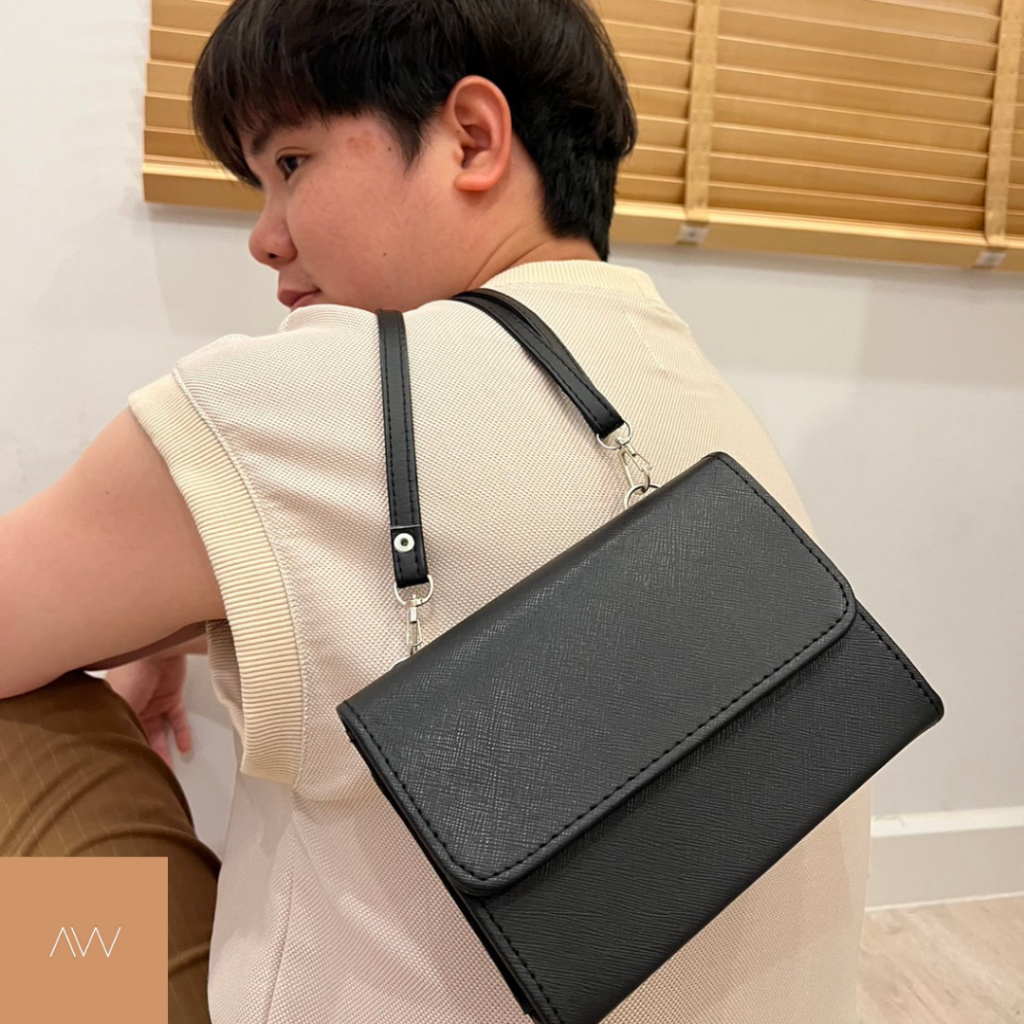 [ลดเพิ่ม30% เก็บคูปองหน้าแอพ] พร้อมส่ง🔥กระเป๋าแฟชั่นผู้ชาย RUBY Bag หนัง PU สไตล์เกาหลี คาดอก/สะพายข้าง