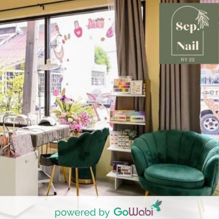 [E-voucher]Sep. Nail by 22-ทาสีเจลเท้า (2 สี)(40 min)