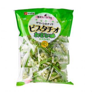 [[พร้อมส่ง ฉลากไทย]] Sennarido SNACK PISTACHIO #Wasabi / ถั่วพิสตาชิโออบกรอบปรุงรสวาซาบิ 80 กรัม