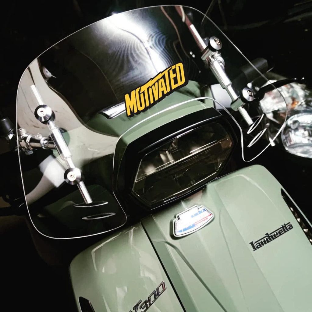 ชิว Lambretta X300 X200ทรงซิ่ง Gbike งานต้นฉบับ [ระวังสินค้าเลียนแบบ]