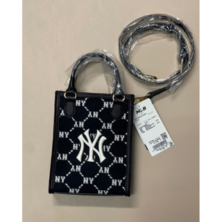 ✴️ แท้ 💯% MLB MONOGRAM  Tote &amp; Cross Bag NEW YORK YANKEES