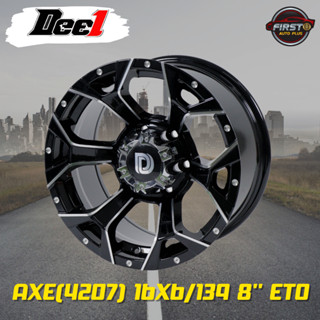 ล้อแม็กซ์ ออฟโรด 4x4 ลายดอกไม้  ขอบ16 DEE1-AXE(4207) 6รู