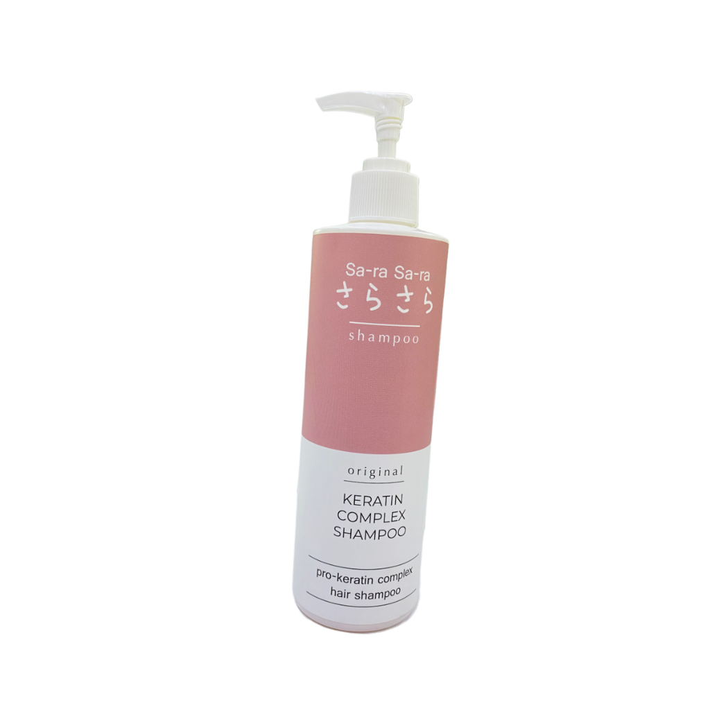 แชมพู ซาระ-ซาระ สูตรเคราตินเข้มข้นจากญี่ปุ่น ขนาด 400 มล Sara Sara Keratin Complex Shampoo 400 ml
