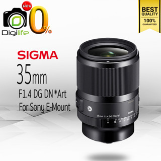 Sigma Lens 35 mm. F1.4 DG DN (Art) For Sony E , FE  - รับประกันร้าน Digilife Thailand 1ปี