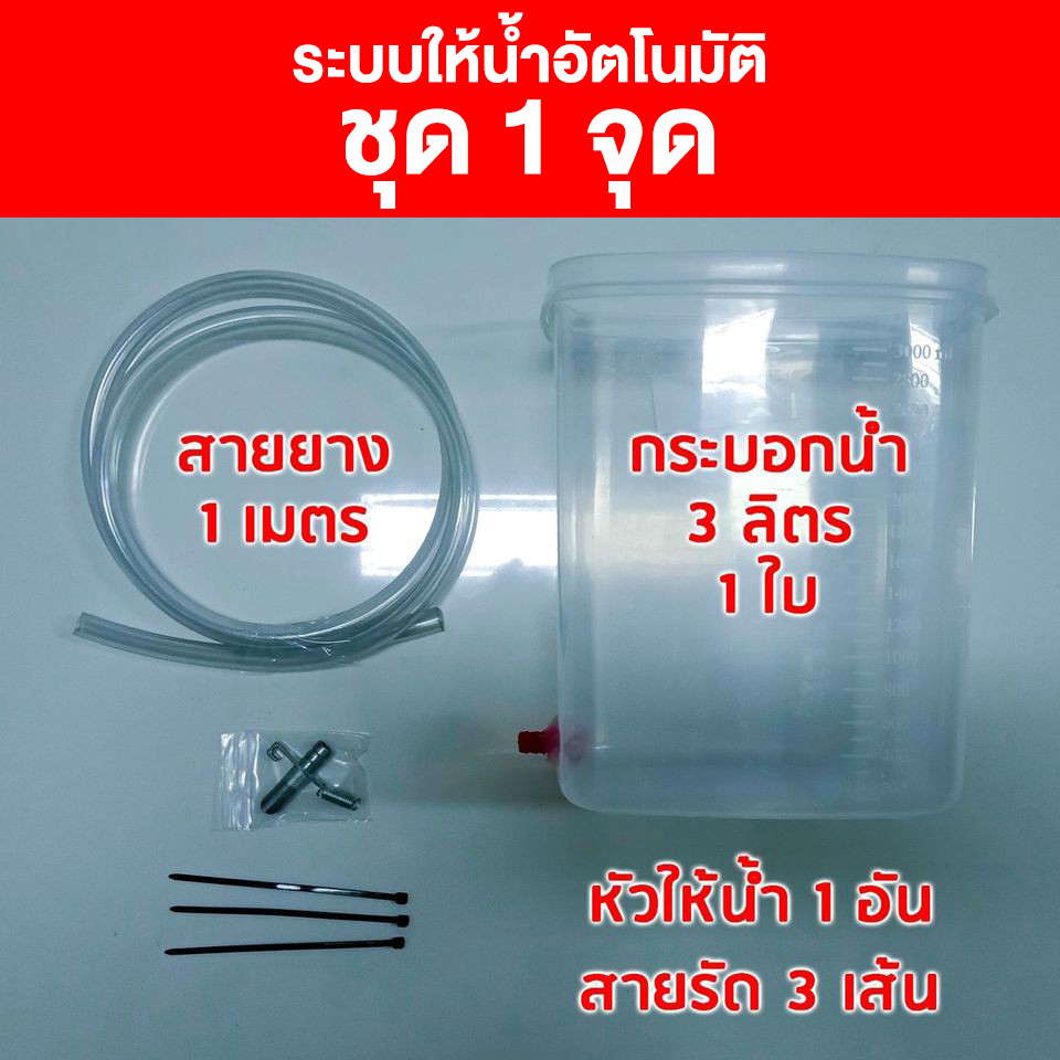 DIY ระบบให้น้ำกระต่าย (อัตโนมัติ) เซตพร้อมใช้งาน ขวดน้ำสัตว์เลี้ยง ใช้ได้กับ หนู สัตว์ฟันแทะ นก