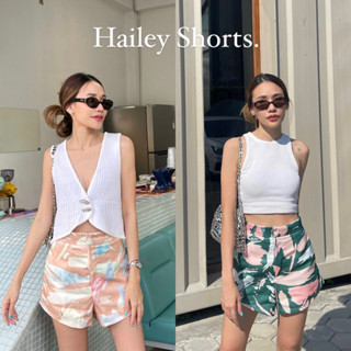 JARIN | Hailey Shorts กางเกงขาสั้นลายผ้าเก๋ตามประสาตัวแม่