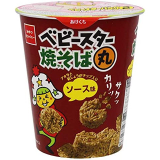 Oyatsu Company Baby Star Ramen Maru Yakisoba Sauce 59 กรัม X 12 ชิ้น ส่งตรงจากญี่ปุ่น