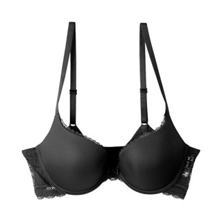 ELLE Lingerie I MouldedBra บรา 3/4 cup เต้าเรียบมีโครงเสริมฟองน้ำแบบถอดได้ I LB6634