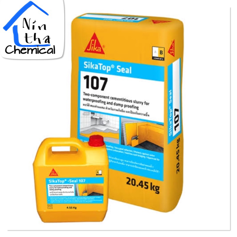 Sika TopSeal 107 ( A + B ) 25Kg/set
