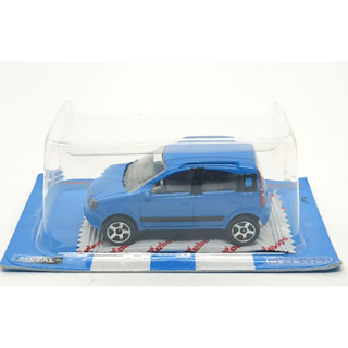 Majorette Fiat Panda 4x4 Dark Blue ล้อ 5CS Scale 1/55 (8cm) Kabaya package (สีฟ้า)