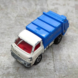 Tomica โมเดลรถเหล็กโทมิก้า Mitsubishi canter garbage truck No.10 S= 1/72