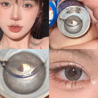 ✨ Gray ขนาดมินิ mini คอนแทคเลนส์สีเทา ☀️กรองแสง uv เลนส์แท้จดทะเบียนถูกต้อง ผ่านอย.ไทย ✔️