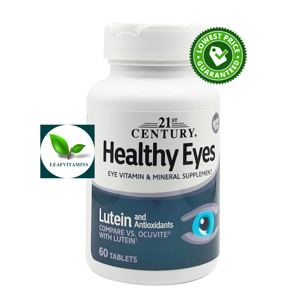 21st Century, Healthy Eyes, Lutein and Antioxidants / 60 Tablets