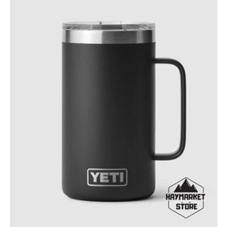 YETI แก้วเยติแท้ 💯% YETI RAMBLER® 24 Oz MUG ( แก้วเก็บความเย็น เยติ ฝาสไลด์แม่เหล็ก ) แก้วกาแฟ พร้อมส่ง 🚚