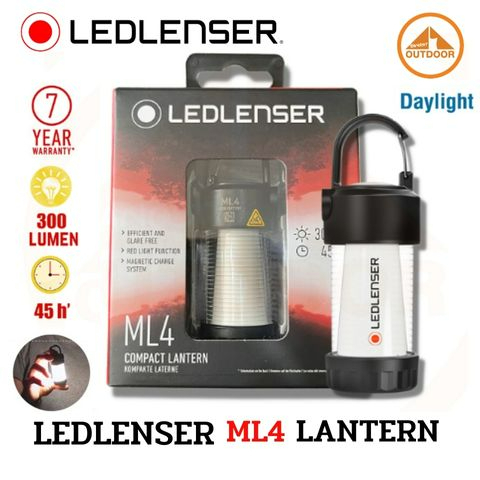 LedLenser ML4 Daylight ตะเกียง LED แบบชาร์จเล็กพกพาสะดวก รับประกัน 7 ปี