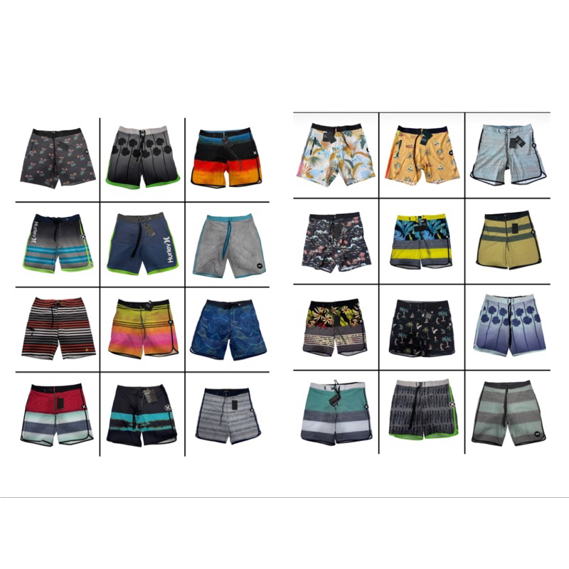 กางเกงเซิร์ฟ Hurley กางเกงขาสั้น กางเกงเล่นน้ำ ของใหม่ 32”