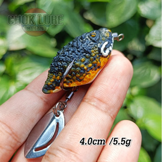 จรเข้  เหยื่อยางสำหรับตกปลาช่อน 4.0cm 5.5g 59บาทเท่านั้น