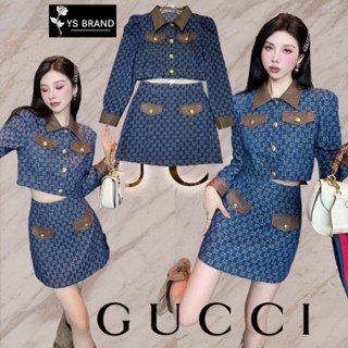 เสื้อกระโปรง​gucci​ส่งฟรีมีของแถม