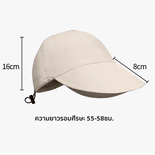 หมวกแฟชั่น 5สี หมวกแก็ป สามารถพับเก็บได้