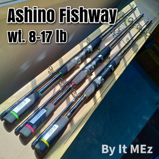 ของแท้ ราคาถูก ❗❗ คันเบ็ดตกปลา คันสปิ๋ว Ashino Fishway Line wt. 8-17 lb เหมาะสำหรับ ตกปลาเกล็ด ตกสปิ๋ว Spinning