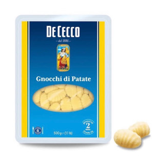 de cecco gnocchi di patate 500g .พาสต้ายอกกี้ ไส้มันฝรั่ง นำเข้าจากอิตาลี🇮🇹