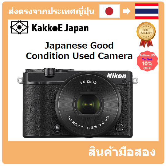 มือสอง Nikon Mirrorless SLR NIKON1 J5 Standard Powersom Rens Kit Black J5HPLKBK Pre-loved