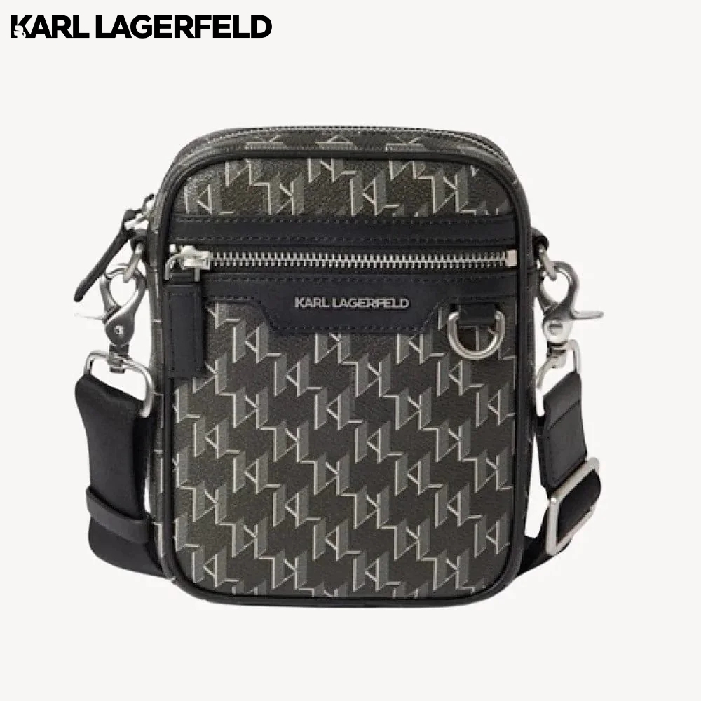 KARL LAGERFELD - K/MONOGRAM KLASSIC CROSSBODY BAG 230M3006 กระเป๋าสะพายพาดลำตัว