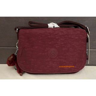 ส่งฟรี EMS Kipling Earthbeat S Crossbody bag - Burnt Carmine C มาพร้อมป้ายกระดาษที่มีสติกเกอร์บาร์โค้ดเท่านั้น