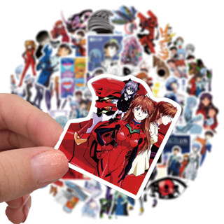 New อีวานเกเลียน มหาสงครามวันพิพากษา NGE EVA 新世紀エヴァンゲリオン อายานามิเรย์ sticker สติกเกอร์กันน้ำรูปแบบที่แตกต่างกัน 50ชิ้น