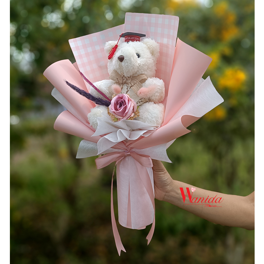 ช่อตุ๊กตาปัจฉิม ช่อตุ๊กตารับปริญา