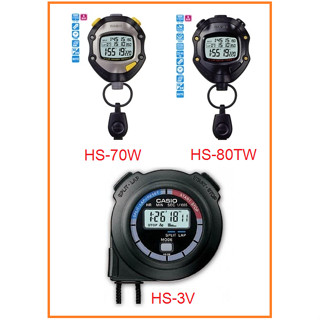 นาฬิกาจับเวลา CASIO STOPWATCH SPORTY รุ่น HS-70W - มั่นใจ ของแท้ 100% ประกันสินค้า 1 ปีเต็ม