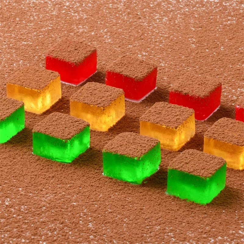 พิมพ์สี่เหลี่ยมจิ๋ว พิมพ์บราวนี่ พิมพ์ซิลิโคน พิมพ์วุ้น พิมสบู่ แม่พิมพ์วุ้น มีเก็บปลายทาง 🌹🌷🌼🌻🌸 - รูปที่ 5