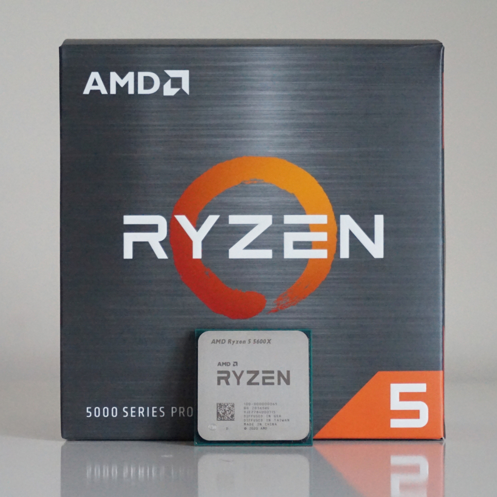 CPU (ซีพียู) AMD AM4 RYZEN 5 5600X (4.60GHz) 6C/12T R5 5600X ตัวท็อป พร้อมส่ง
