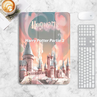 harry potter castle เคสไอแพด mini4/5/6 air 1/2/3/4/5 เคส iPad gen 7/8/9 gen10 เคสซิลิโคน มีที่ใส่ปากกา 2022 pro11 case