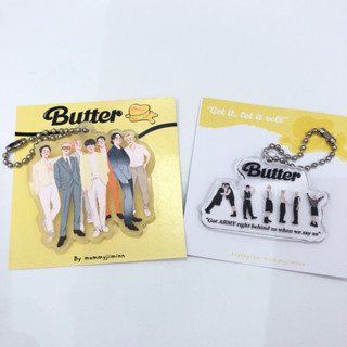 Keychain BTS butter Flim Muster ARMY พวงกุญแจ บีทีเอส บังทัน by mommyjiminn