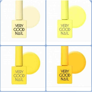 สีเจลเกาหลีVeryGoodNail รหัส #Y1-Y13 กลุ่มโทนสี Yellow 🇰🇷 ของแท้นำเข้าจากเกาหลี🇰🇷พร้อมส่ง