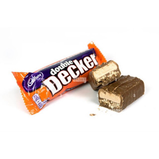 แบ่งขาย 1ชิ้น แคดบูรี่ ดับเบิลเดคเกอร์Cadbury double decker 1bar นำเข้าจากสาธารณรัฐเช็ก