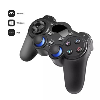 2.4G Controller Gamepad Android Wireless Joystick JoypadกับOTG ConverterสำหรับPS3/โทรศัพท์สมาร์ทสำหรับแท็บเล็ตPCสมา