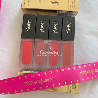 💋 ป้ายไทย🏷️[ฟรีถุง ริบบิ้น] YSL TATOUAGE COUTURE VELVET CREAM Lipstick