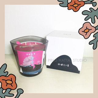 ส่งต่อ เทียนหอมนีช Adore Scent กลิ่น Rose &amp; Thunder (New in box)