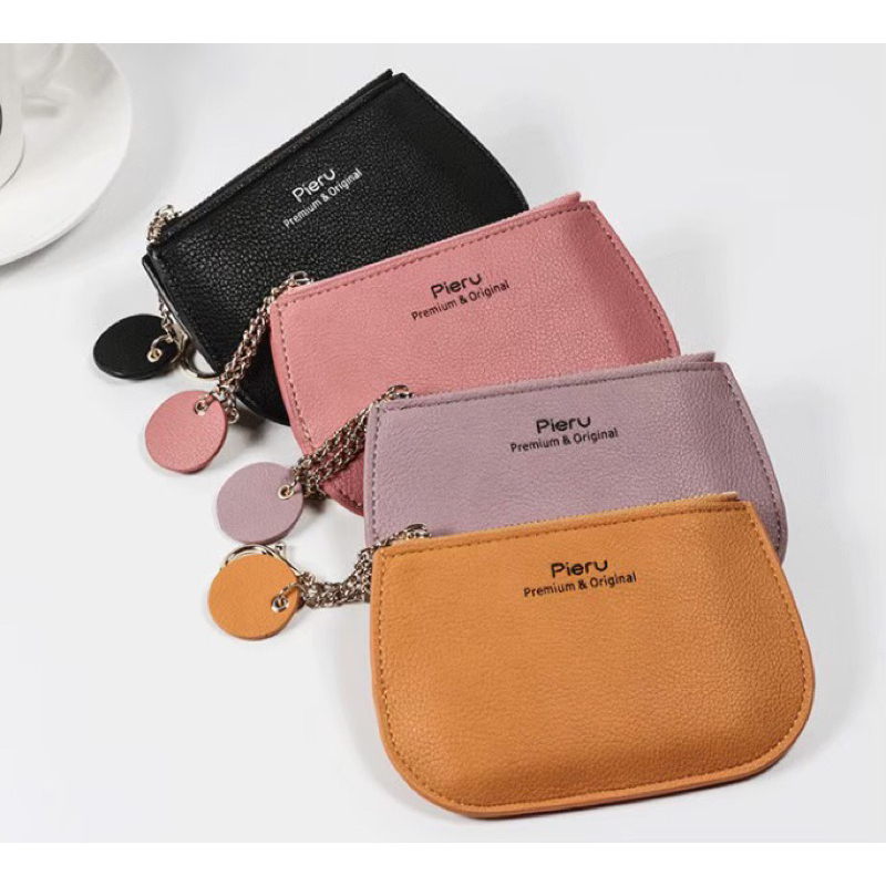 กระเป๋าใส่เหรียญและใส่บัตร Pieru SJ200