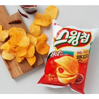 [exp.15/10/2026] โอริออน สวิง ชิป รสเผ็ด Orion Swing Chip Hot Flavor [ขนมเกาหลี พร้อมส่ง]