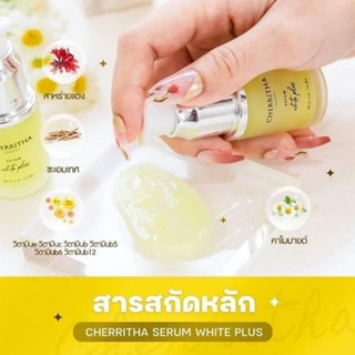 เซรั่มเฌอริตา CHERRITHA SERUM WHITEPLUS เซรั่มไวท์พลัส ปริมาณ 15 มล.