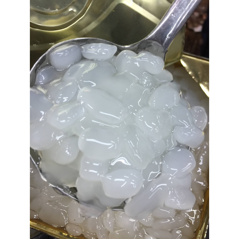 ลูกชิด ลูกชิดเชื่อม ขนมลูกชิดในน้ำเชื่อม ลูกชิดเครื่องใส่ไอศรีม ขนาด 500 กรัม ลูกชิดเครื่องน้ำแข็งใส สินค้า