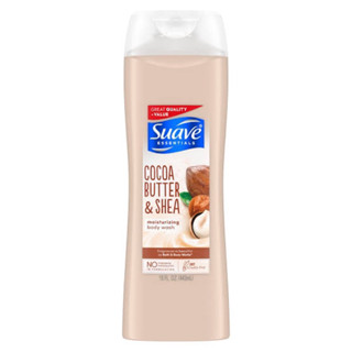 Suave Essentials Cocoa Butter and Shea Creamy Body Wash 443ml.