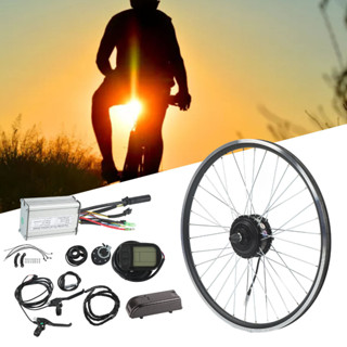 24V 250W Front Hub Drive LCD5 26in Meter Motor Controller Kit Electric Bike Conversion for Modification