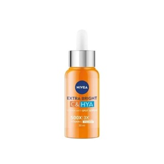 Nivea Extra Bright C&amp;HYA Serum 500X Vitamin C Spot Reduction  30 ml.