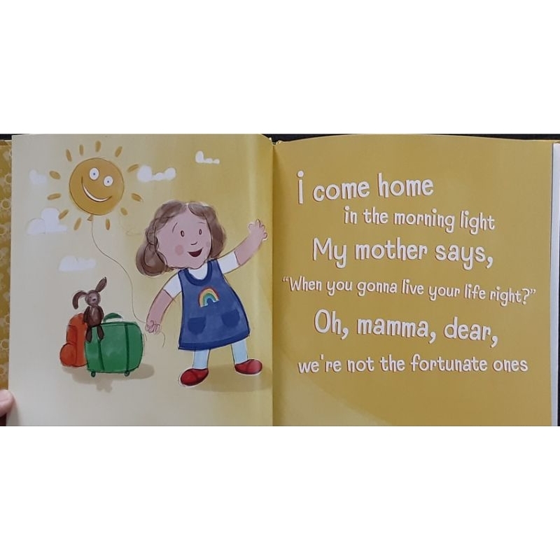หนังสือนิทานปกแข็ง POP READS SONY SONG STORY BOOK "GIRLS รูปที่ 2