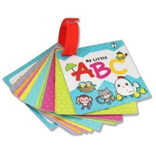 ^NANMEEBOOKS หนังสือ บัตรภาพ My Little ABC แปลนฟอร์คิดส์