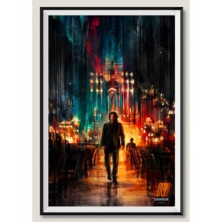 โปสเตอร์หนังติดผนัง John Wick ภาค 4